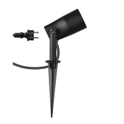 SYNA GARDEN LED Erdspießleuchte Gartenstrahler 6W 3000K IP65 drehbar schwarz