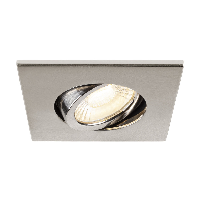 SLV UNIVERSAL DOWNLIGHT Abdeckung, für Downlight IP20, schwenkbar, eckig, alu