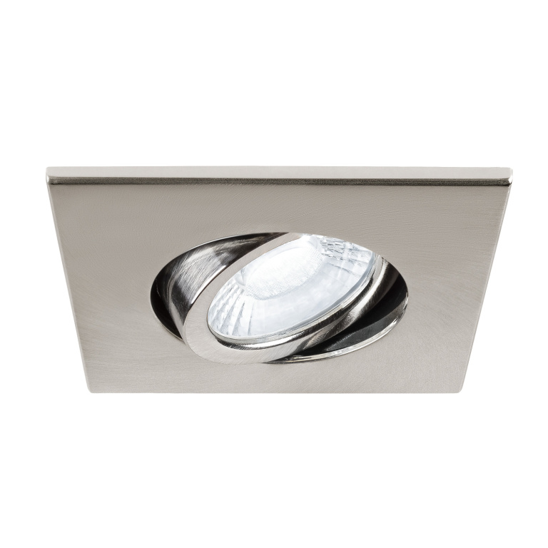 SLV UNIVERSAL DOWNLIGHT Abdeckung, für Downlight IP20, schwenkbar, eckig, alu