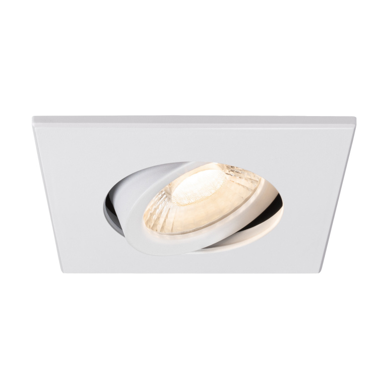 SLV UNIVERSAL DOWNLIGHT Abdeckung, für Downlight IP20, schwenkbar, eckig, weiss