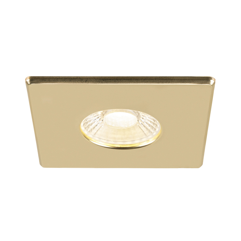 SLV UNIVERSAL DOWNLIGHT Abdeckung, für Downlight IP65, eckig, gold matt