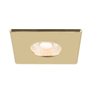 UNIVERSAL DOWNLIGHT Abdeckung, für Downlight IP65, eckig, gold matt