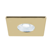 UNIVERSAL DOWNLIGHT Abdeckung, für Downlight IP65, eckig, gold matt