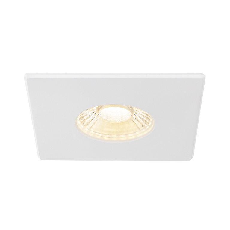 SLV UNIVERSAL DOWNLIGHT Abdeckung, für Downlight IP65, eckig, weiß