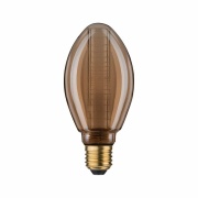 Inner Glow Edition LED Birne Innenkolben Ringmuster E27 230V 120lm 3,6W 1800K dimmbar Gold