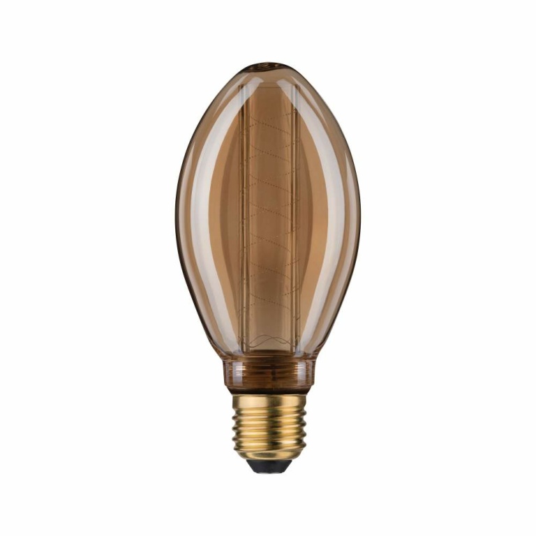 Paulmann Inner Glow Edition LED Birne Innenkolben Spiralmuster E27 230V 120lm 3,6W 1800K dimmbar Gold