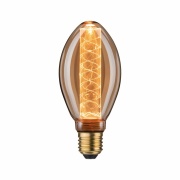 Inner Glow Edition LED Birne Innenkolben Spiralmuster E27 230V 120lm 3,6W 1800K dimmbar Gold