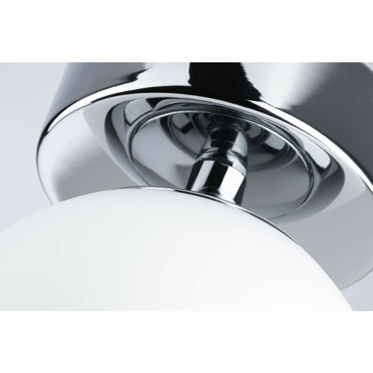 Paulmann Selection Bathroom LED Deckenleuchte Gove IP44  3000K 400lm 230V 5W  Chrom#Satin