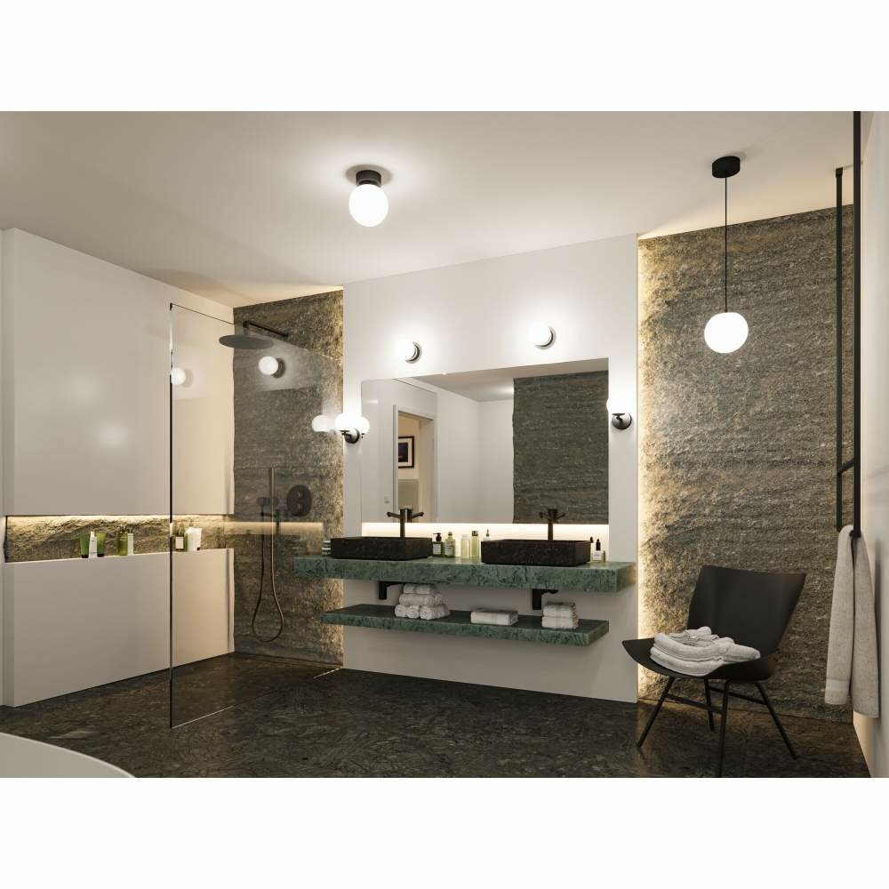 Paulmann 71071 Selection Bathroom | LED 5W 400lm 230V Gove Deckenleuchte Lampen1a 3000K IP44