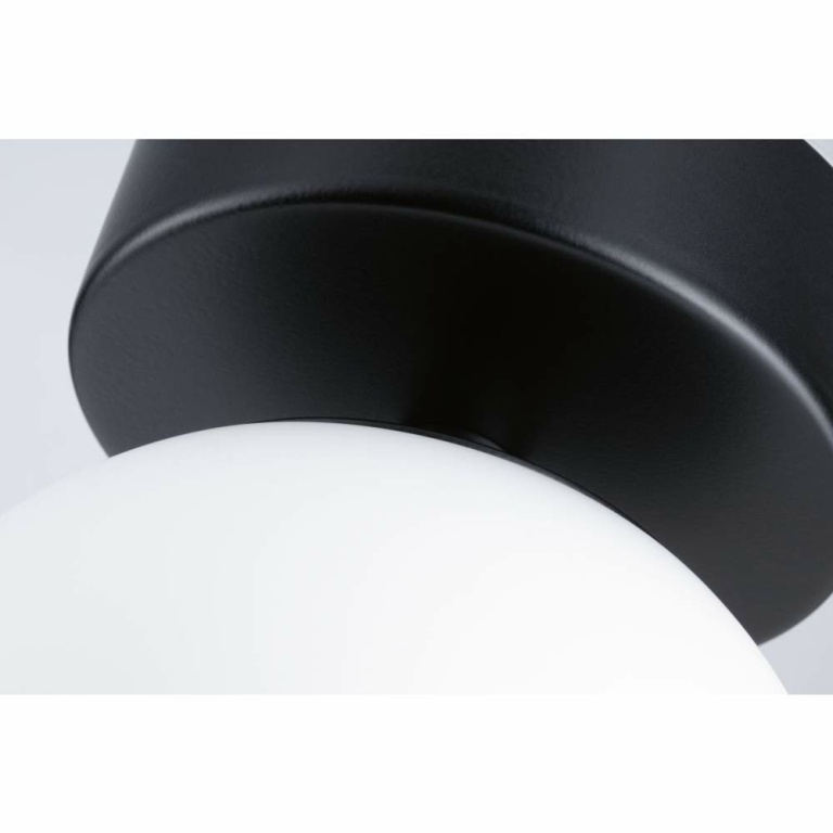 Paulmann Selection Bathroom LED Deckenleuchte Gove IP44  3000K 400lm 230V 5W  Schwarz matt#Satin