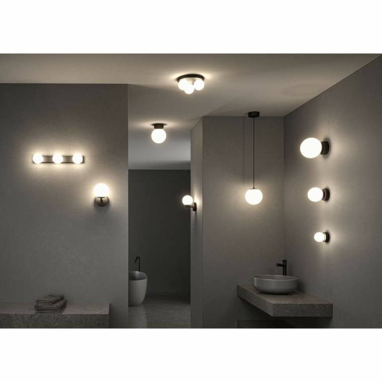 Paulmann Selection Bathroom LED Deckenleuchte Gove IP44  3000K 400lm 230V 5W  Schwarz matt#Satin