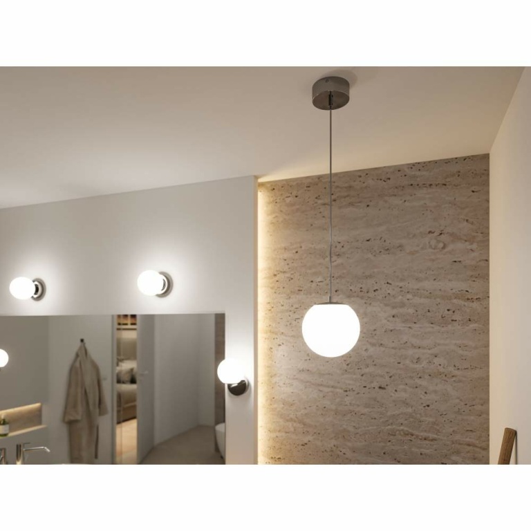 Paulmann Selection Bathroom LED Pendelleuchte Gove IP44  9W Chrom#Satin