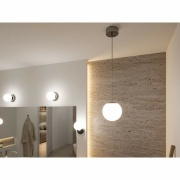 Selection Bathroom LED Pendelleuchte Gove IP44  9W Chrom#Satin