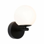 Selection Bathroom LED Wandleuchte Gove  IP44  3000K 400lm 230V 5W  Schwarz matt#Satin