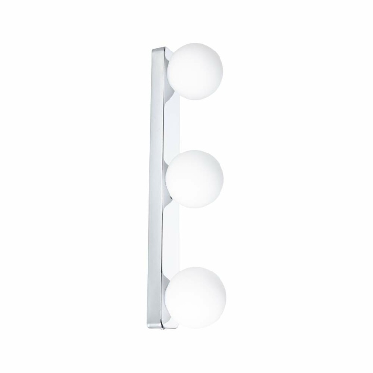 Paulmann Selection Bathroom Wandleuchte Gove IP44 G9   230V max. 3x20W dimmbar Chrom#Satin