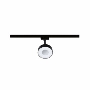 URail LED Schienenspot Circle mit 3-Step-Dim 5W 180lm 4000K dimmbar 230V schwarz matt (LED fest verbaut)