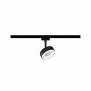 URail LED Schienenspot Circle mit White-Switch 5W 210lm 230V schwarz matt (LED fest verbaut)