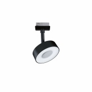 URail LED Schienenspot Circle mit White-Switch 5W 210lm 230V schwarz matt (LED fest verbaut)