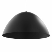 famlights | Pendelleuchte Lean in Schwarz E27 500mm