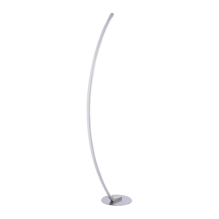 famlights famlights | LED Stehleuchte Alexia in Silber 10,8W 1200lm gebogen