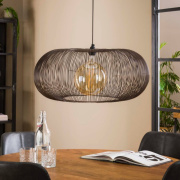 famlights | Pendelleuchte Lola in Schwarz-matt E27