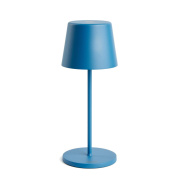 Pertrix LED Akku Tischleuchte Joris in Blau-matt 2,2W 150lm IP65