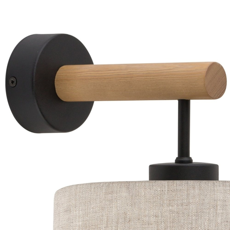 famlights famlights | Wandleuchte Amal in Beige E27