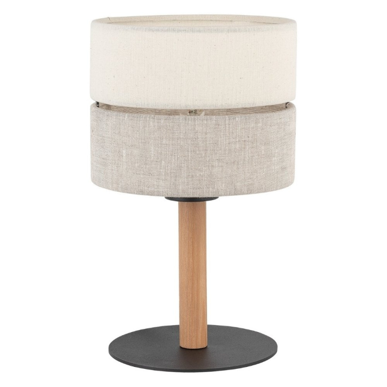 famlights famlights | Tischleuchte Amal in Beige E27