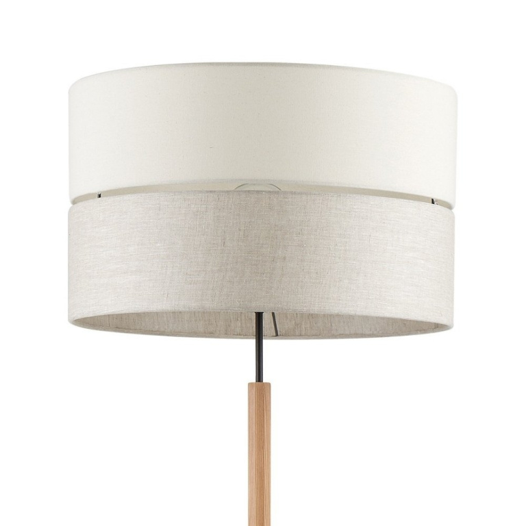 famlights famlights | Stehleuchte Amal in Beige E27