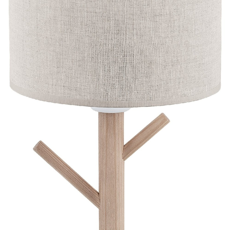 famlights famlights | Tischleuchte Christiano in Beige E27