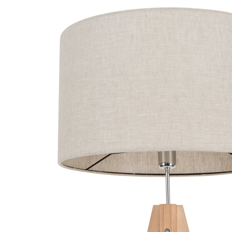 famlights famlights | Stehleuchte Henrieke in Beige E27