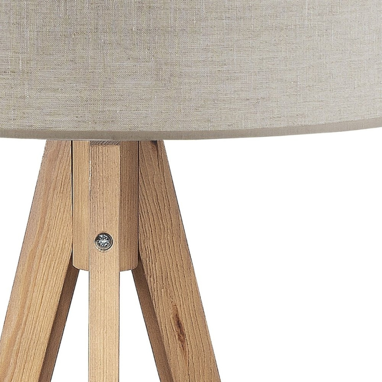 famlights famlights | Stehleuchte Henrieke in Beige E27