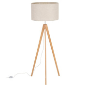 famlights | Stehleuchte Henrieke in Beige E27