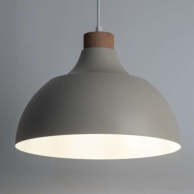 famlights famlights | Pendelleuchte Josefin in Beige E27