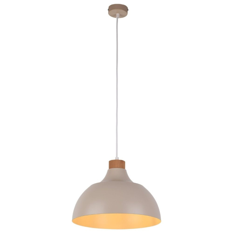 famlights famlights | Pendelleuchte Josefin in Beige E27