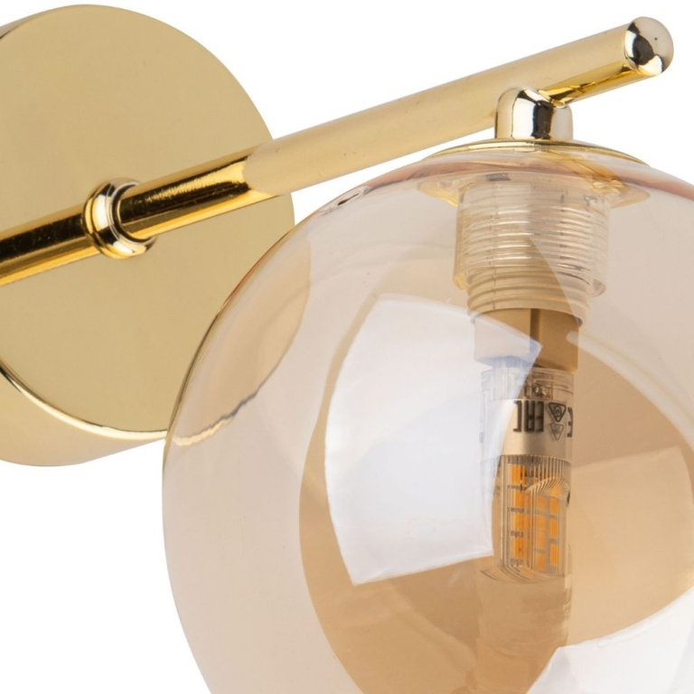 famlights famlights | Wandleuchte Matthias in Gold G9