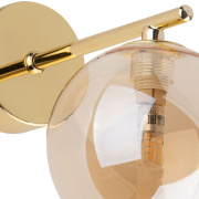 famlights | Wandleuchte Matthias in Gold G9