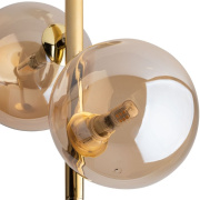 famlights | Deckenleuchte Matthias in Gold G9 2-flammig