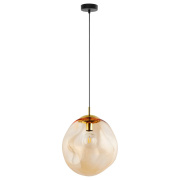 famlights | Pendelleuchte Marc in Gold E27