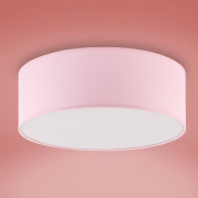 famlights | Deckenleuchte Melinda in Rosa E27 4-flammig