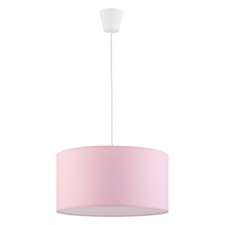 famlights famlights | Pendelleuchte Melinda in Rosa E27