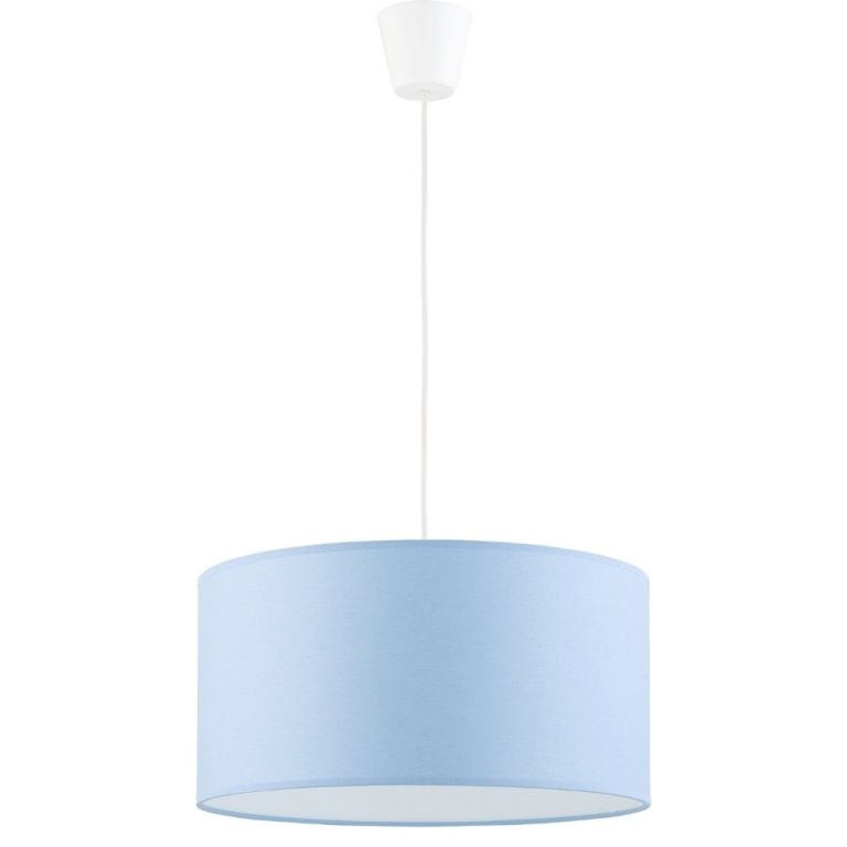 famlights famlights | Pendelleuchte Melinda in Blau E27