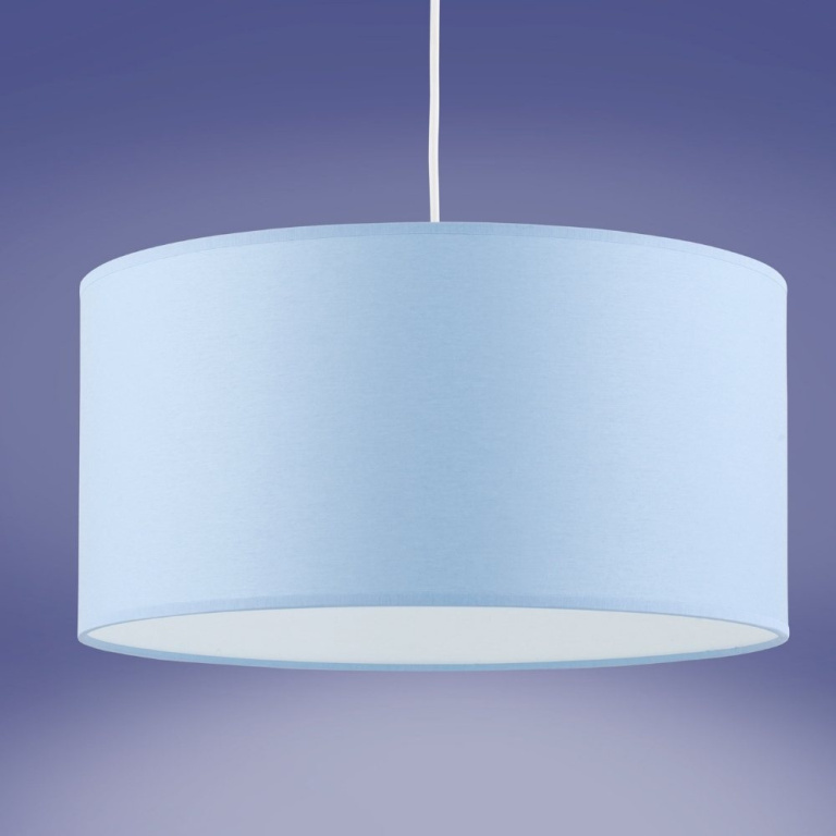 famlights famlights | Pendelleuchte Melinda in Blau E27