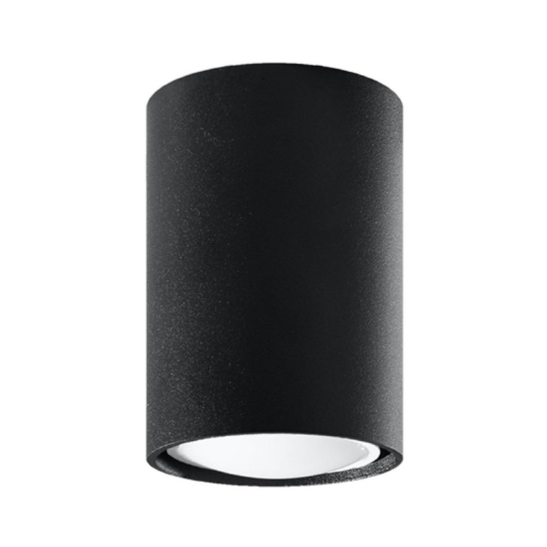 famlights famlights | Deckenspot Lale in Schwarz GU10 100mm