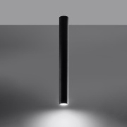 famlights | Deckenspot Lale in Schwarz GU10 600mm