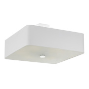 famlights | Deckenleuchte Lis in Weiß E27 5-flammig 450x450mm