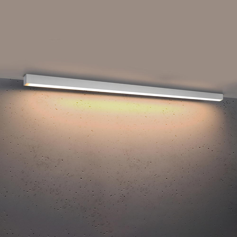 famlights famlights | LED Deckenleuchte Per in Weiß 39W 4940lm 3000K