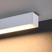 famlights | LED Deckenleuchte Per in Weiß 39W 4940lm 3000K