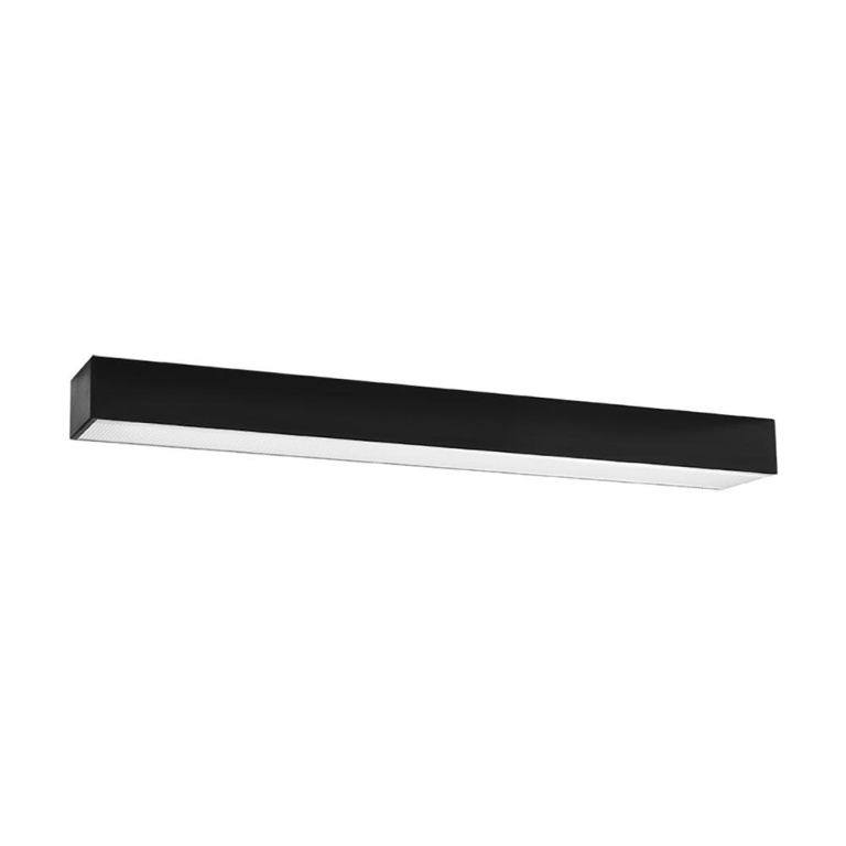 famlights famlights | LED Deckenleuchte Per in Schwarz 17W 2080lm 3000K