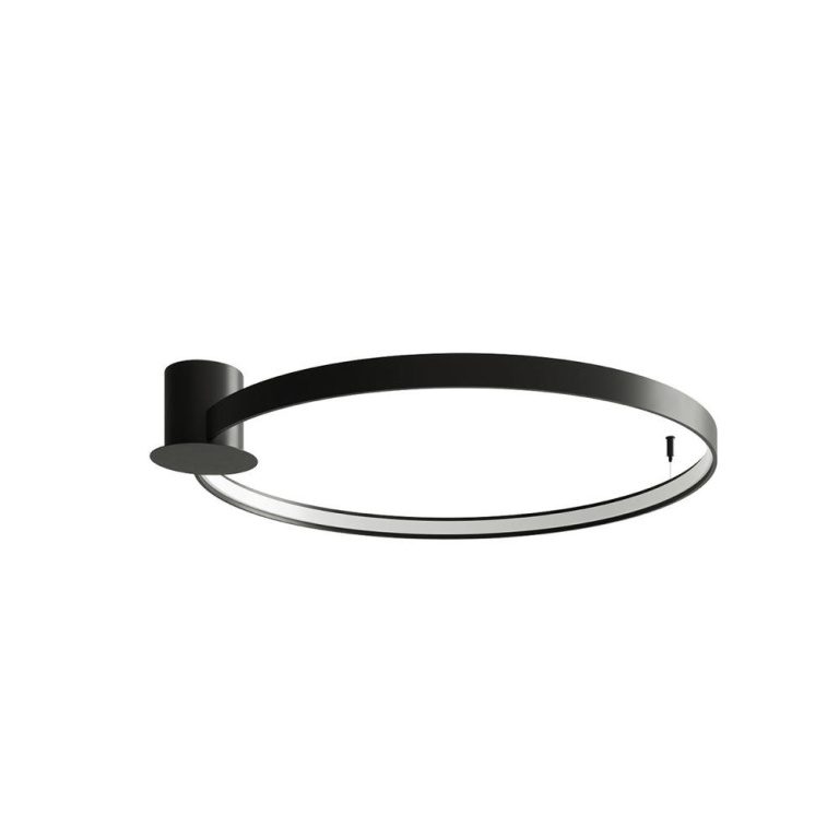 famlights famlights | LED Deckenleuchte Ria in Schwarz 50W 5520lm 4000K